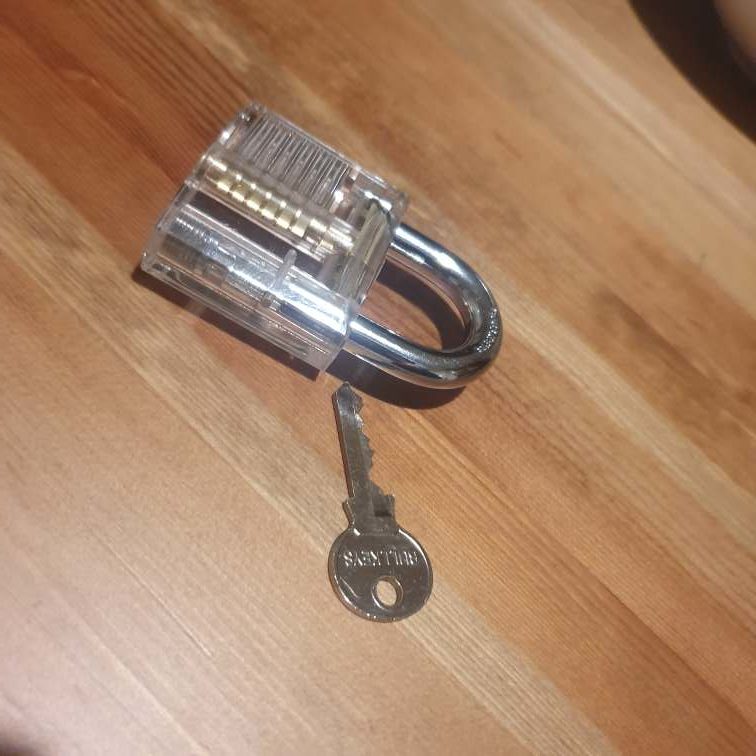 key and padlock